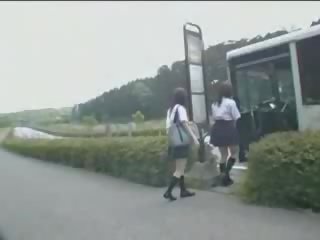Japoniškas ponia ir maniac į autobusas mov