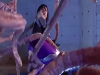 Huge tentacle and big Titty asian dirty movie young female