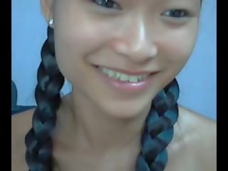 Webcam Asian damsel ANAL